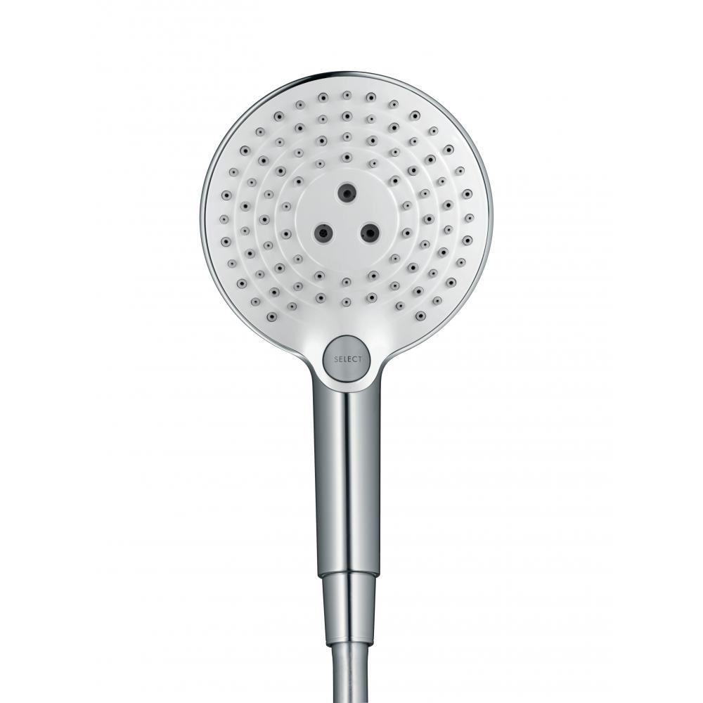 Душевой комплект со штангой Hansgrohe Raindance Select S 26630400 Белый (112145) - фото 3