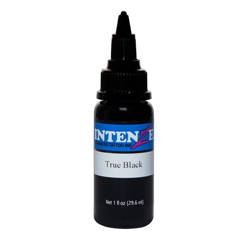 Тату краска Intenze True Black 30 мл