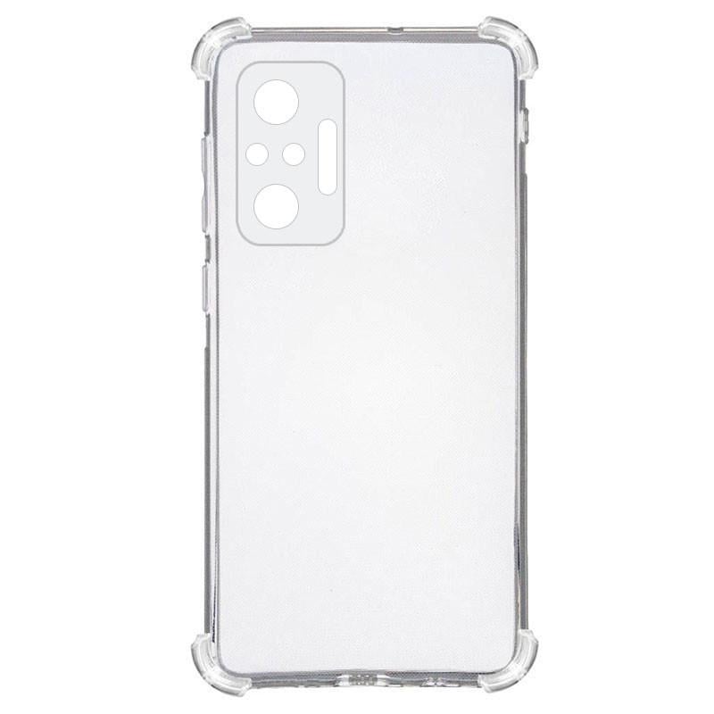 Чехол TPU GETMAN Ease logo усиленные углы для Xiaomi Redmi Note 10 Pro Бесцветный/прозрачный (168773)