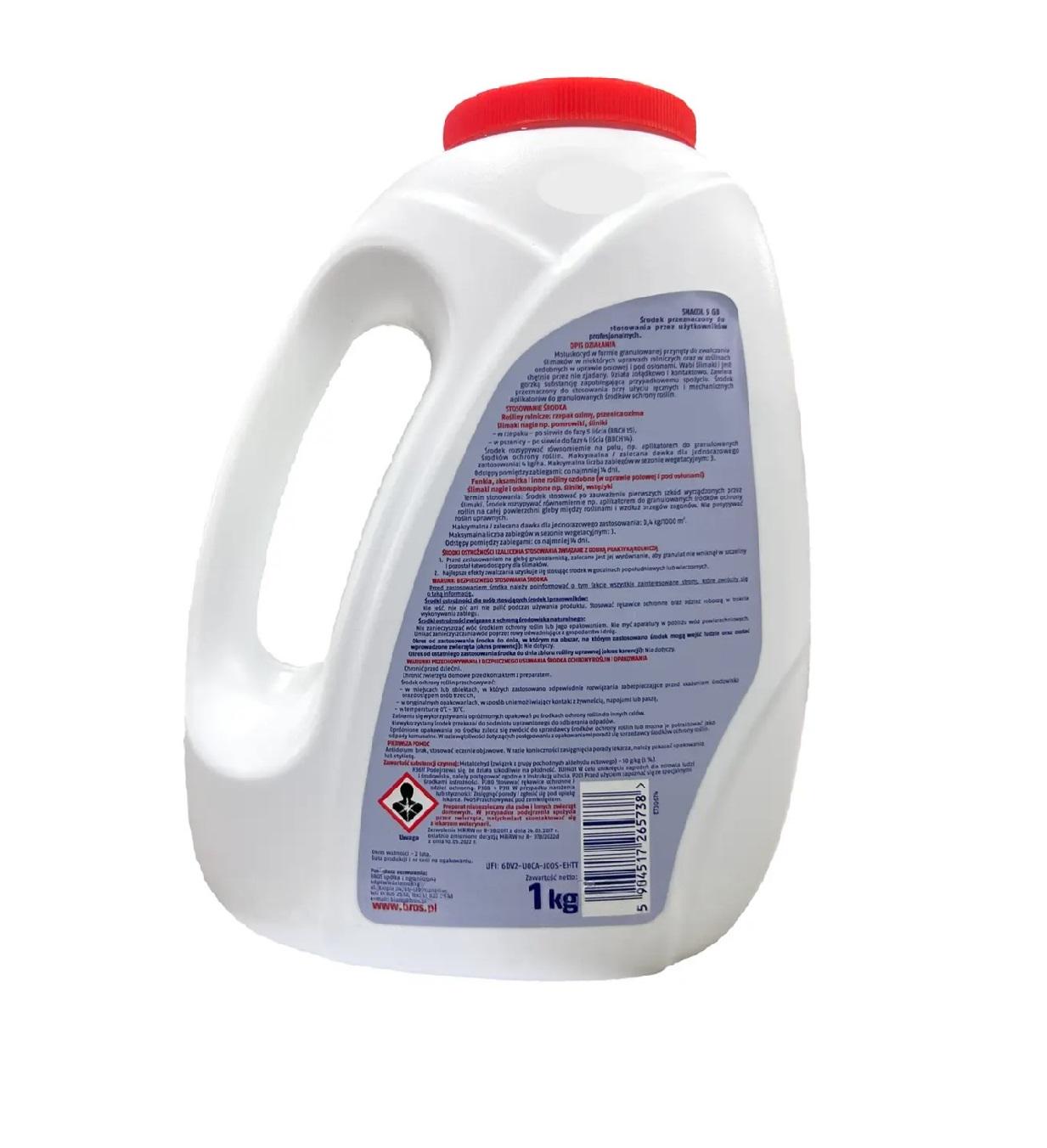 Средство от улиток Bros Snacol 1 кг (28725196) - фото 2 Средство от улиток Bros Snacol 1 кг (28725196) - фото 2