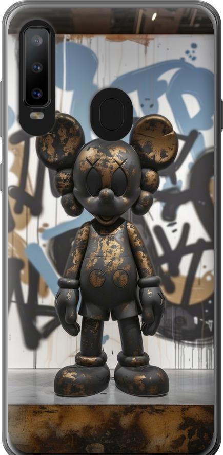 Чехол на Samsung Galaxy A8S Bronze kaws v2 (6098u-1636-42517)