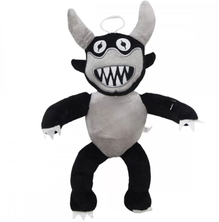 Мягкая игрушка для детей Rainbow Friend Зубастый 30 см Черный (2419448704)