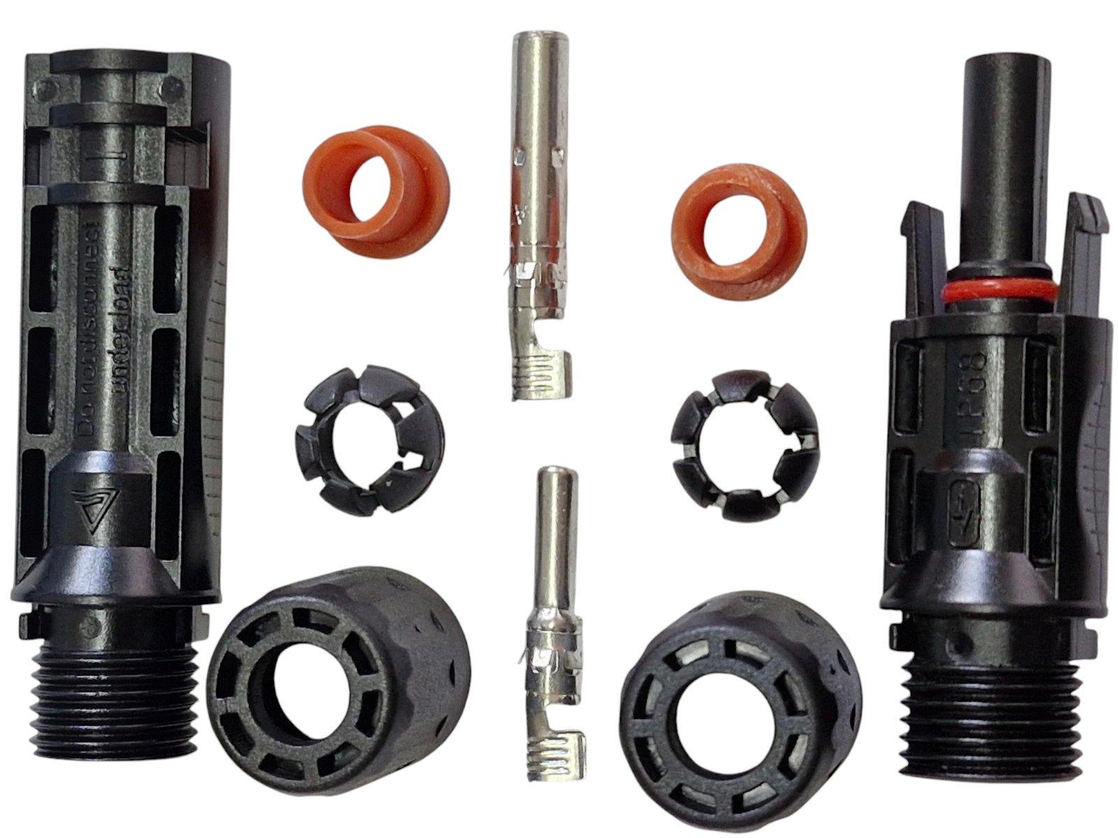 Конектор MC4 POWMR для сонячних панелей 30 A 1000V тато/мама IP68 Ø4-6 мм (97156790) - фото 6 Конектор MC4 POWMR для сонячних панелей 30 A 1000V тато/мама IP68 Ø4-6 мм (97156790) - фото 6