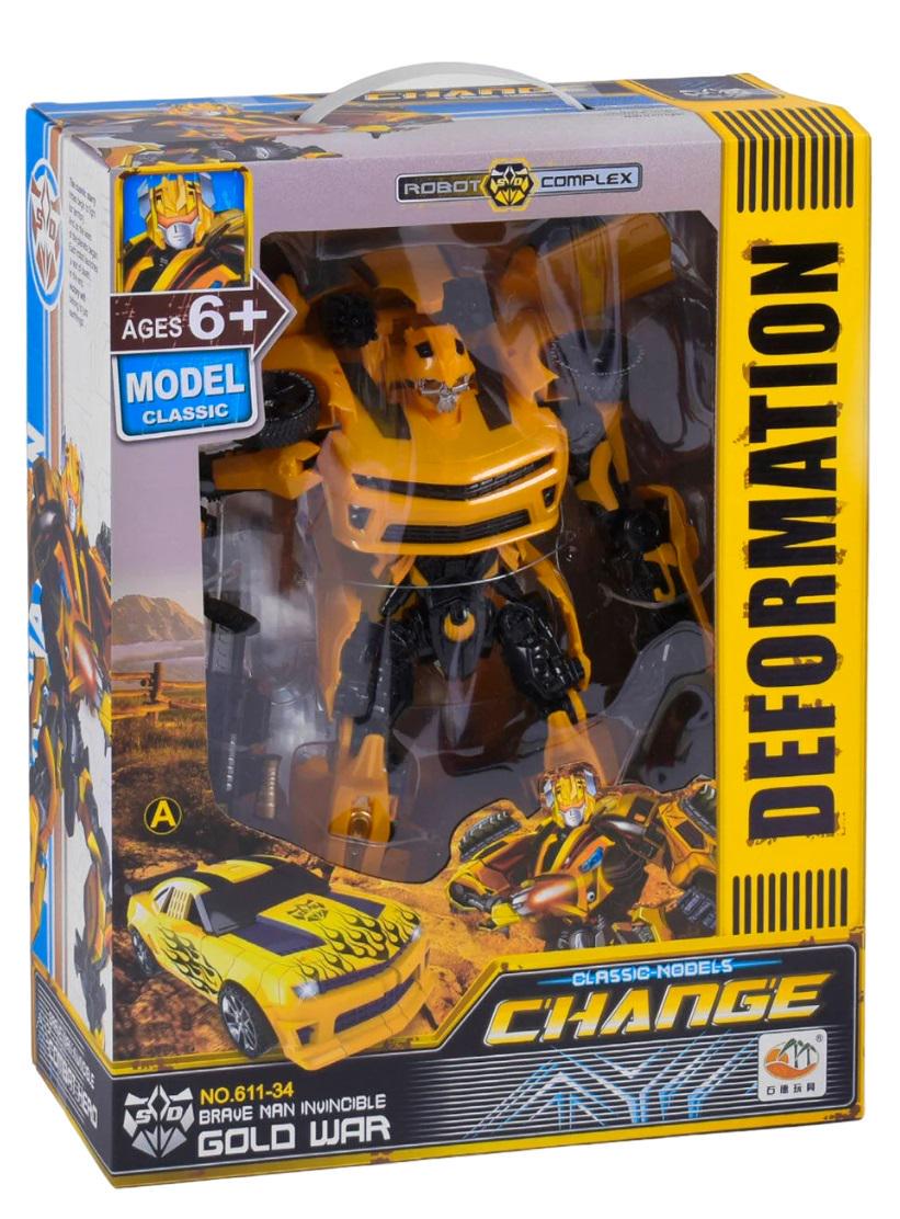 Трансформер Robot Complex 22х10х31 см Yellow (87519)