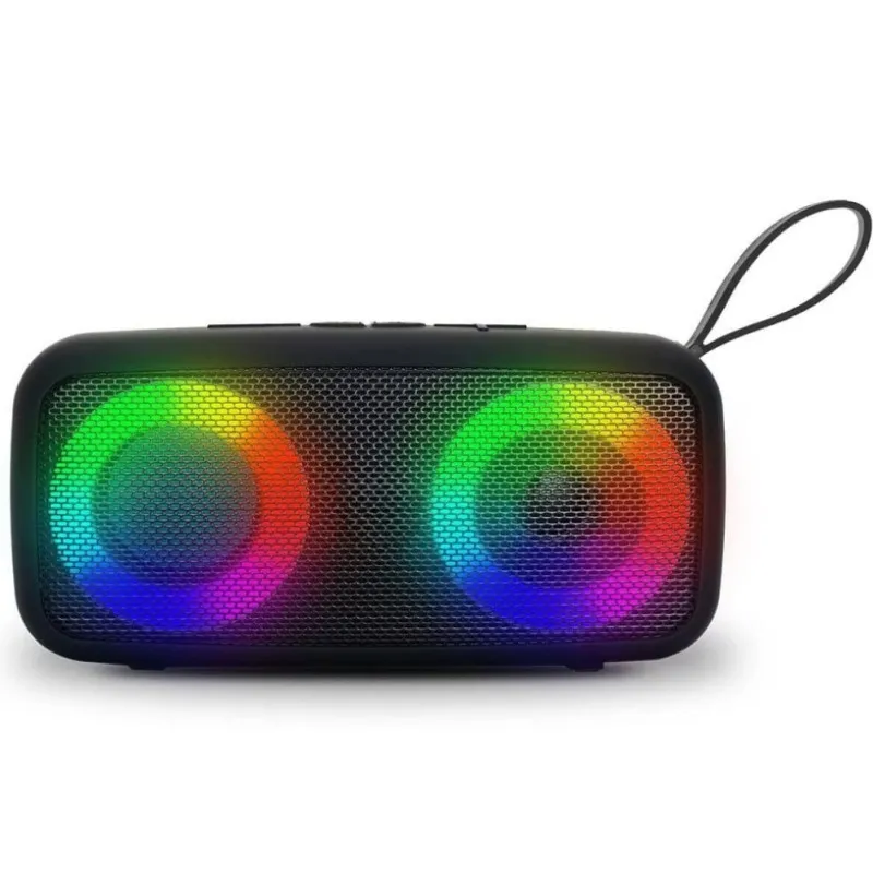 Портативна колонка NB-051 Bluetooth музична з RGB підсвічуванням та FM радіо (0160)