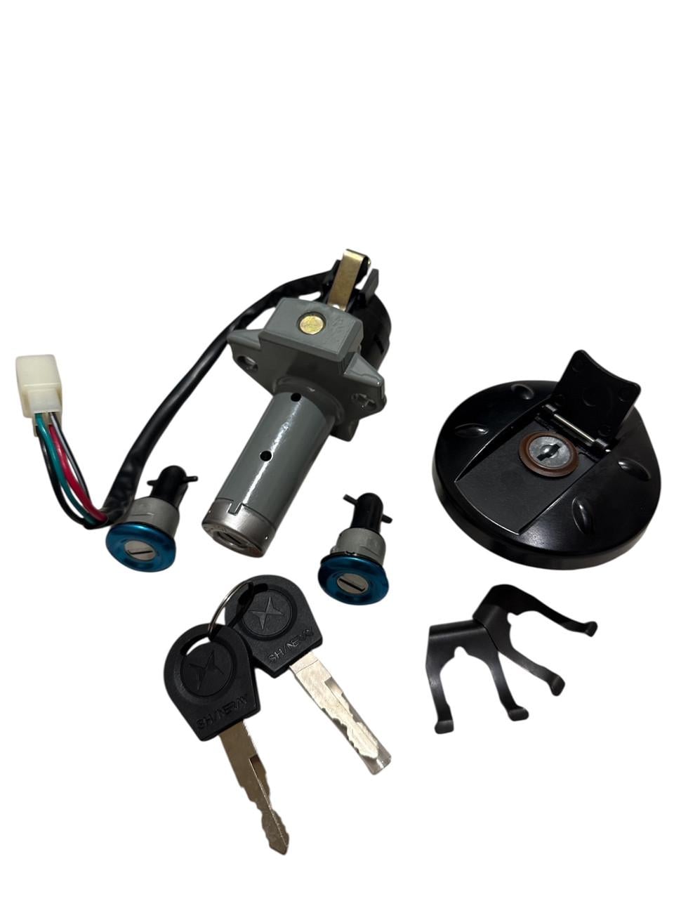 Замок зажигания комплект Shineray XY200GY-4 (43009)