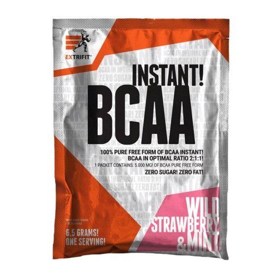 Аминокислота BCAA для спорта Extrifit BCAA Instant 2:1:1 6,5 г 1 порций Wild Strawberry Mint (000001362)