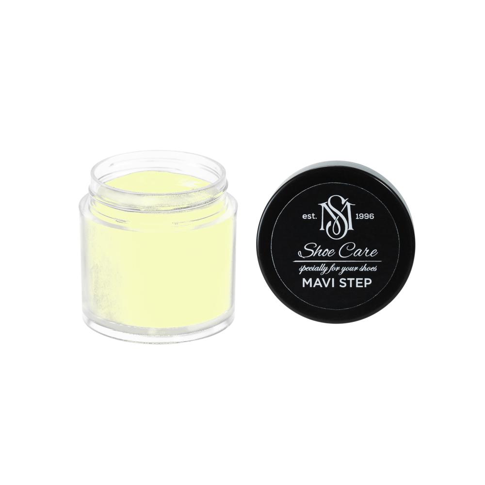 Крем для обуви из гладкой кожи MAVI STEP Custom 10 мл Нежно-кремовый (0520-G70Y) - фото 1 Крем для обуви из гладкой кожи MAVI STEP Custom 10 мл Нежно-кремовый (0520-G70Y) - фото 1