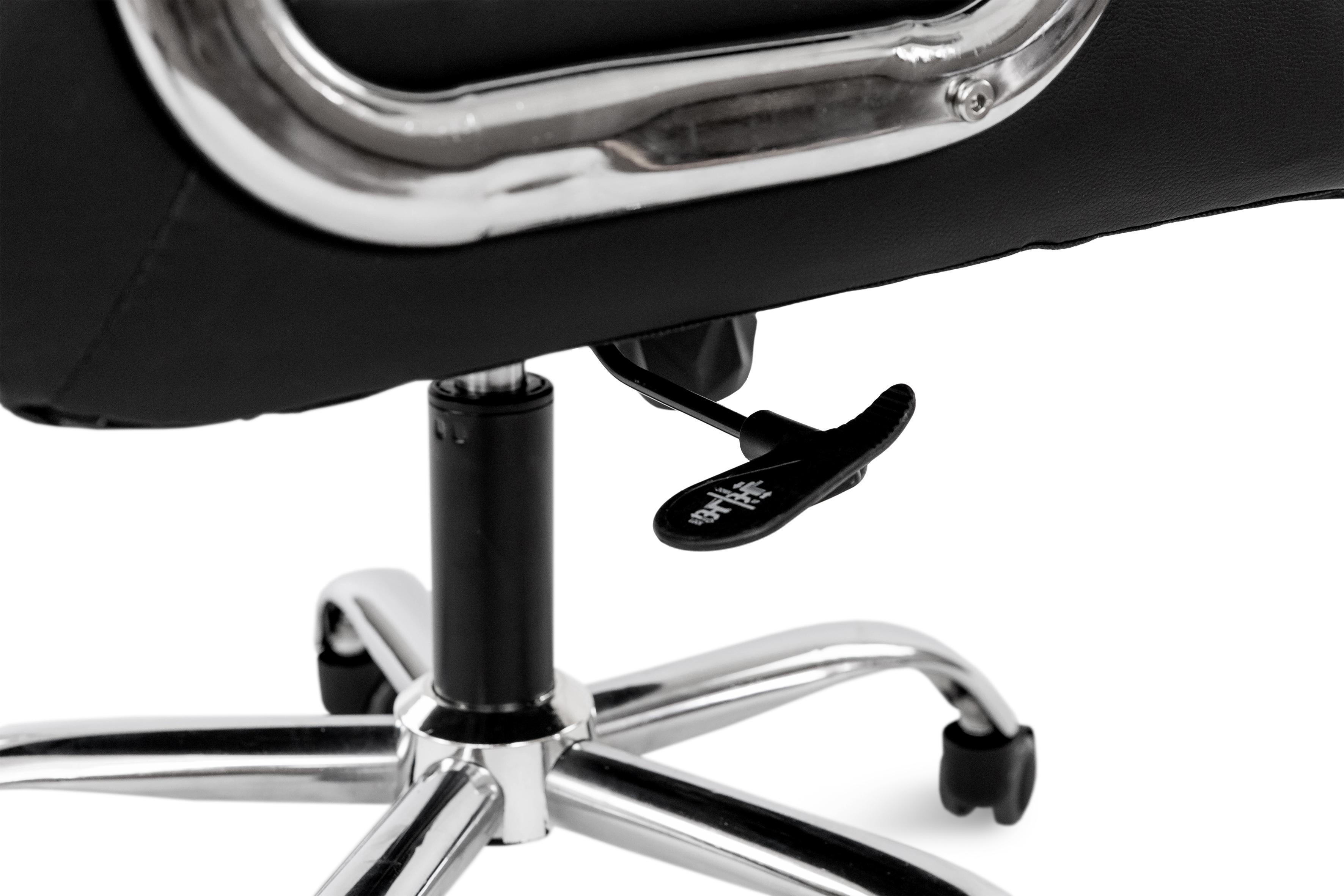 Офисное кресло Мікс Меблі Пиксель 510x1120x480 мм Черный (GAА0055906) - фото 8