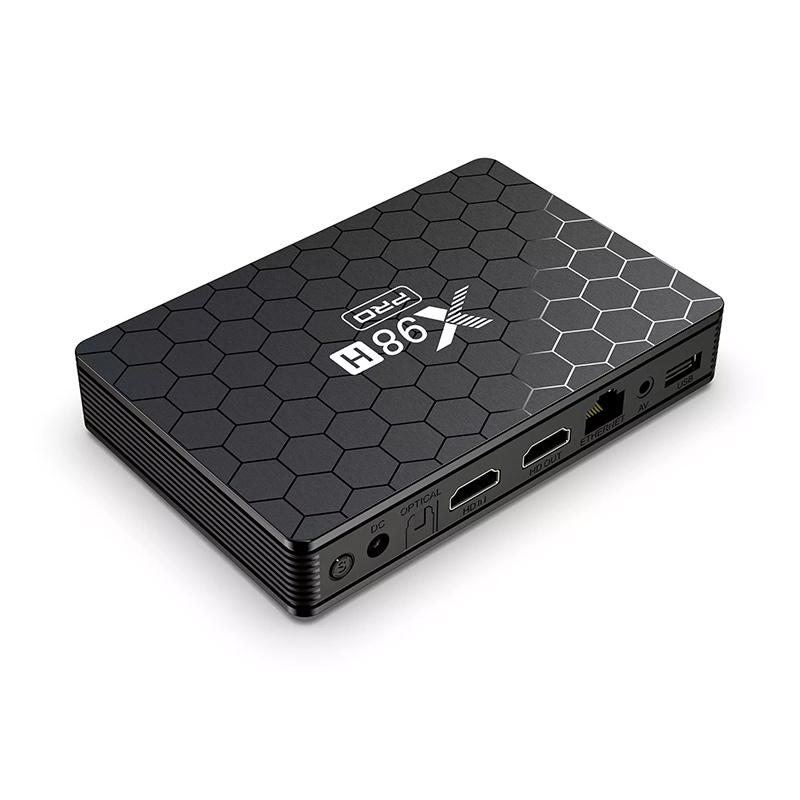 Смарт ТВ приставка X98H Pro WIFI6 4/32 Гб Smart TV Box Android 12 (553-3) - фото 7