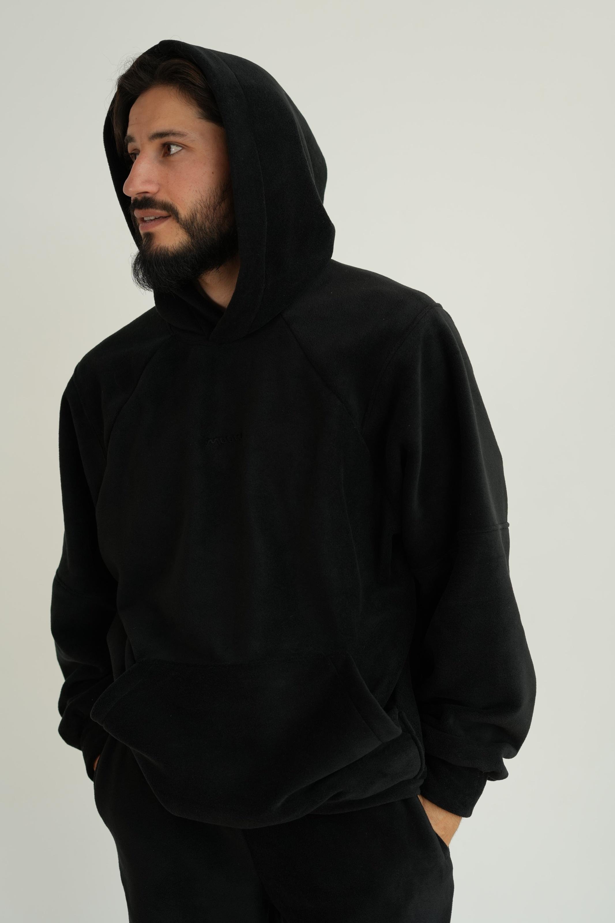 Костюм мужской флисовый BASE 3XL Черный (10201XXXLm) - фото 7