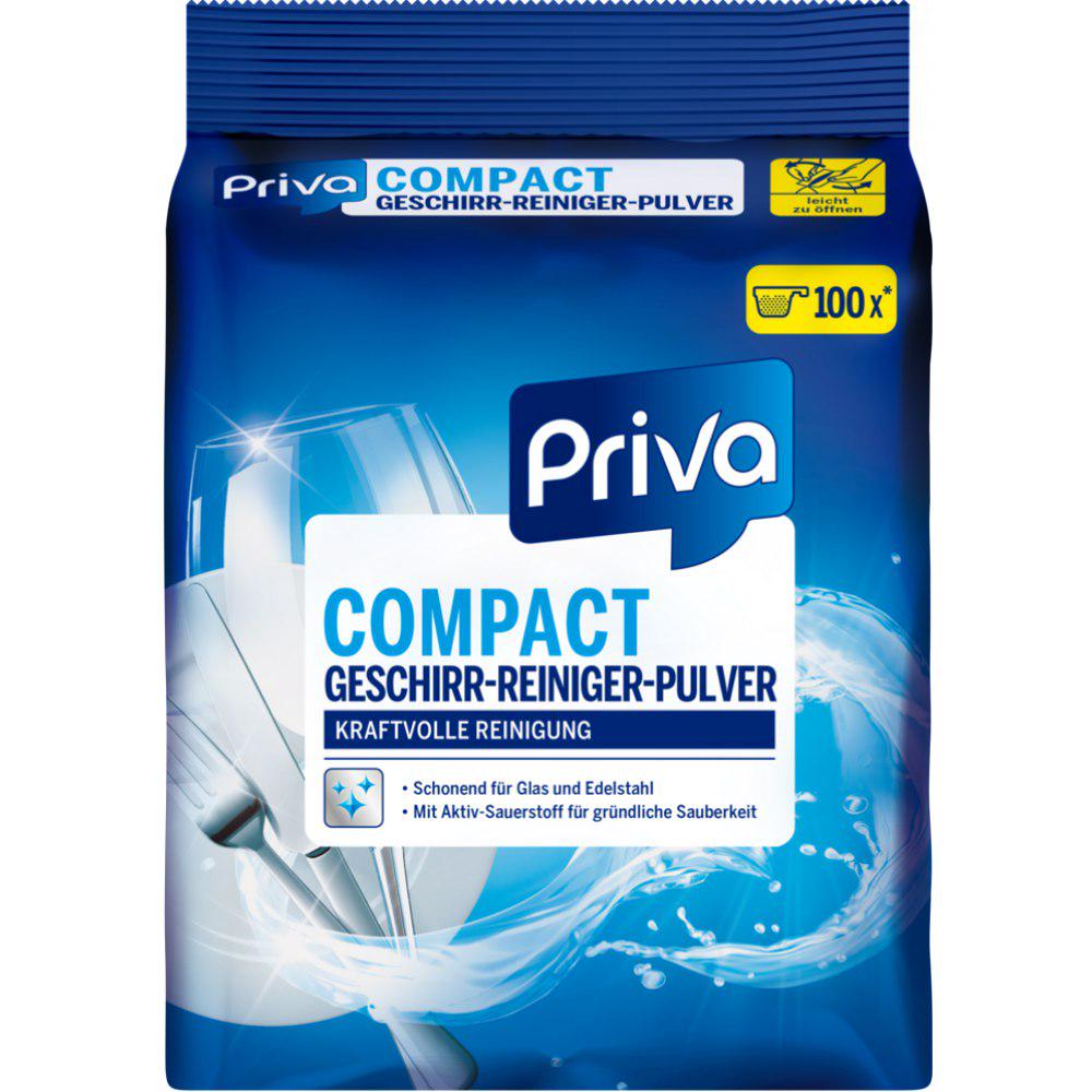 Порошок для чищення посудомийної машини Priva 1,8 кг (13350069)