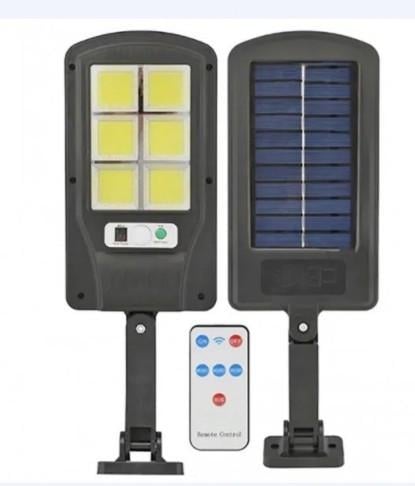 Уличный фонарь на столб Solar Street Light BL BK 120-6COB/7498 на солнечной батарее - фото 2