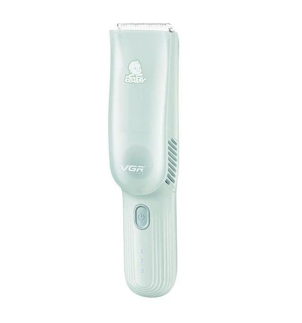 Машинка для стрижки аккумуляторная детская VGR V-155 3 насадки (3541)