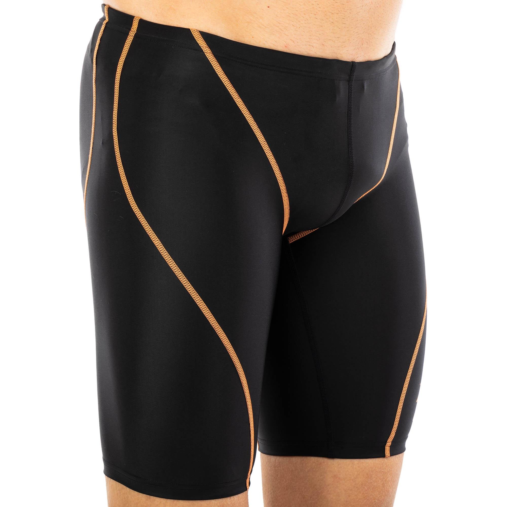 Плавки боксеры мужские для плавания YINGFA 9402-B XS Черный/Золотой (9402-B_Черный-золотой_XS_(145) - фото 3 Плавки боксеры мужские для плавания YINGFA 9402-B XS Черный/Золотой (9402-B_Черный-золотой_XS_(145) - фото 3