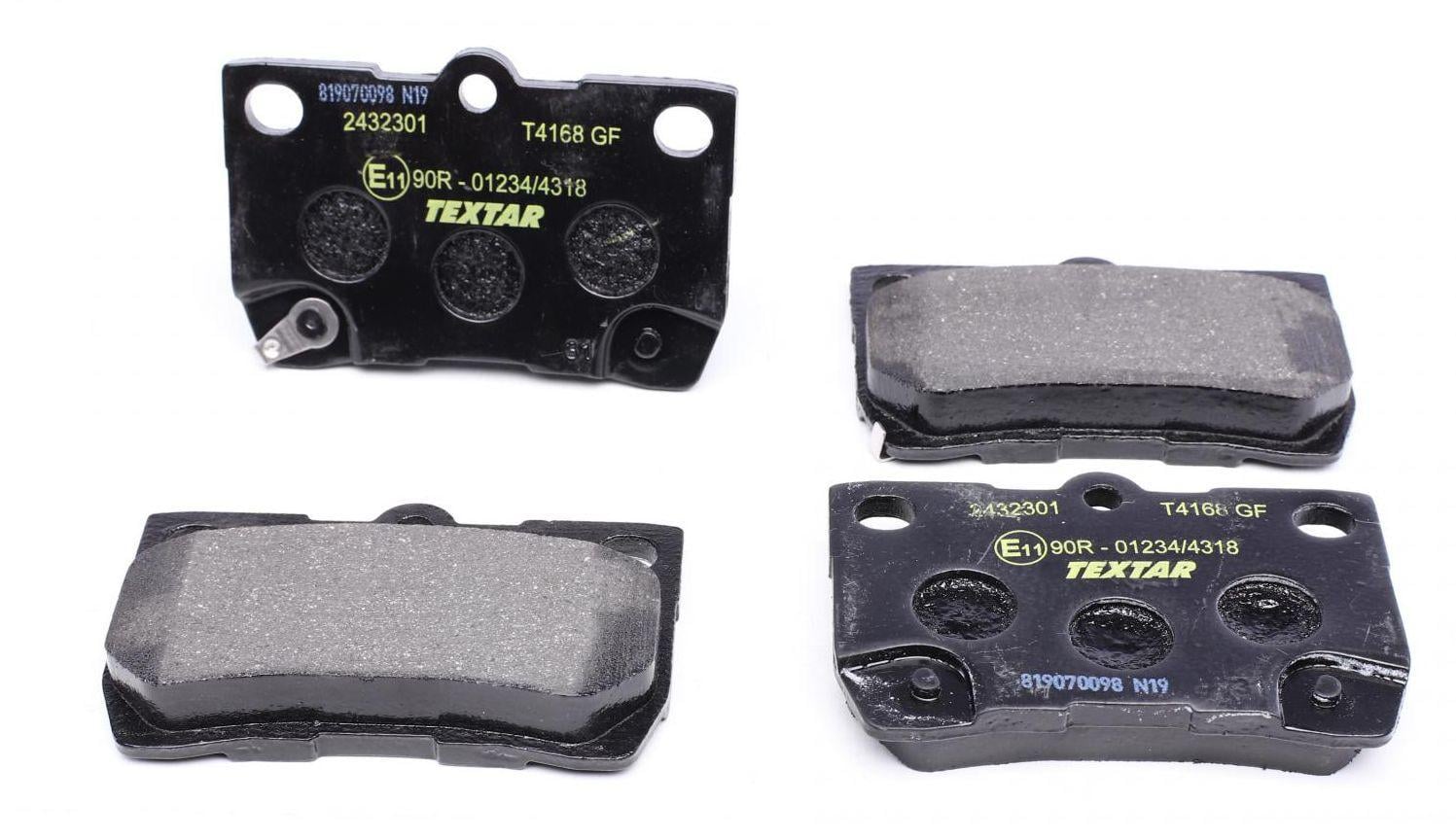 Колодки тормозные задние Lexus GS/IS II/IS C 05-2432301 TEXTAR