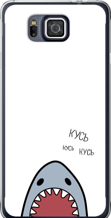 Чехол на Samsung Galaxy Alpha G850F Акула (4870u-65-42517)