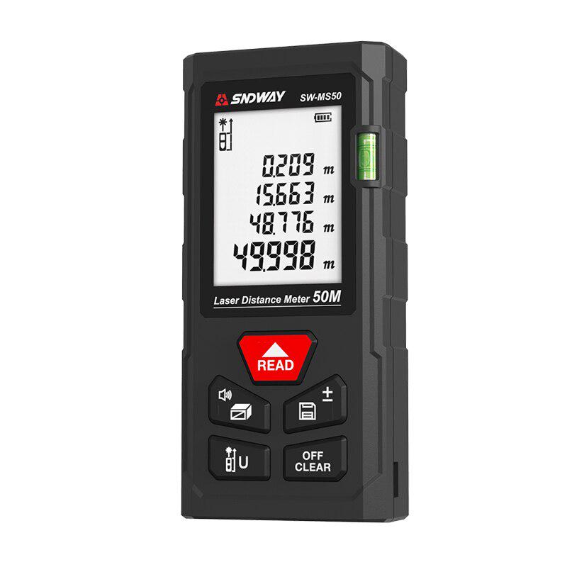 Лазерний далекомір Sndway SW-MS50 до 50 м площа/об'єм - фото 5 Лазерний далекомір Sndway SW-MS50 до 50 м площа/об'єм - фото 5