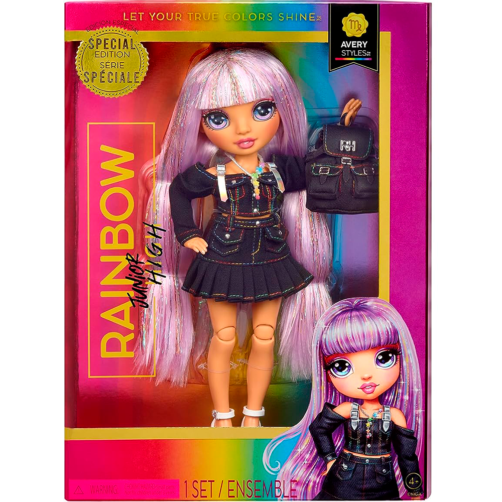 Кукла Rainbow High Junior High Series 2 Avery Styles (00247)