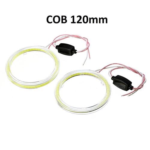 Підсвітка фар Angel eye LED COB 120 мм (00076) - фото 2 Підсвітка фар Angel eye LED COB 120 мм (00076) - фото 2