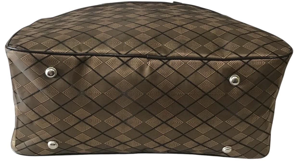 Сумка дорожная ручная кладь с длинным ремнем через плечо Коричневый (8809) - фото 3 Сумка дорожная ручная кладь с длинным ремнем через плечо Коричневый (8809) - фото 3