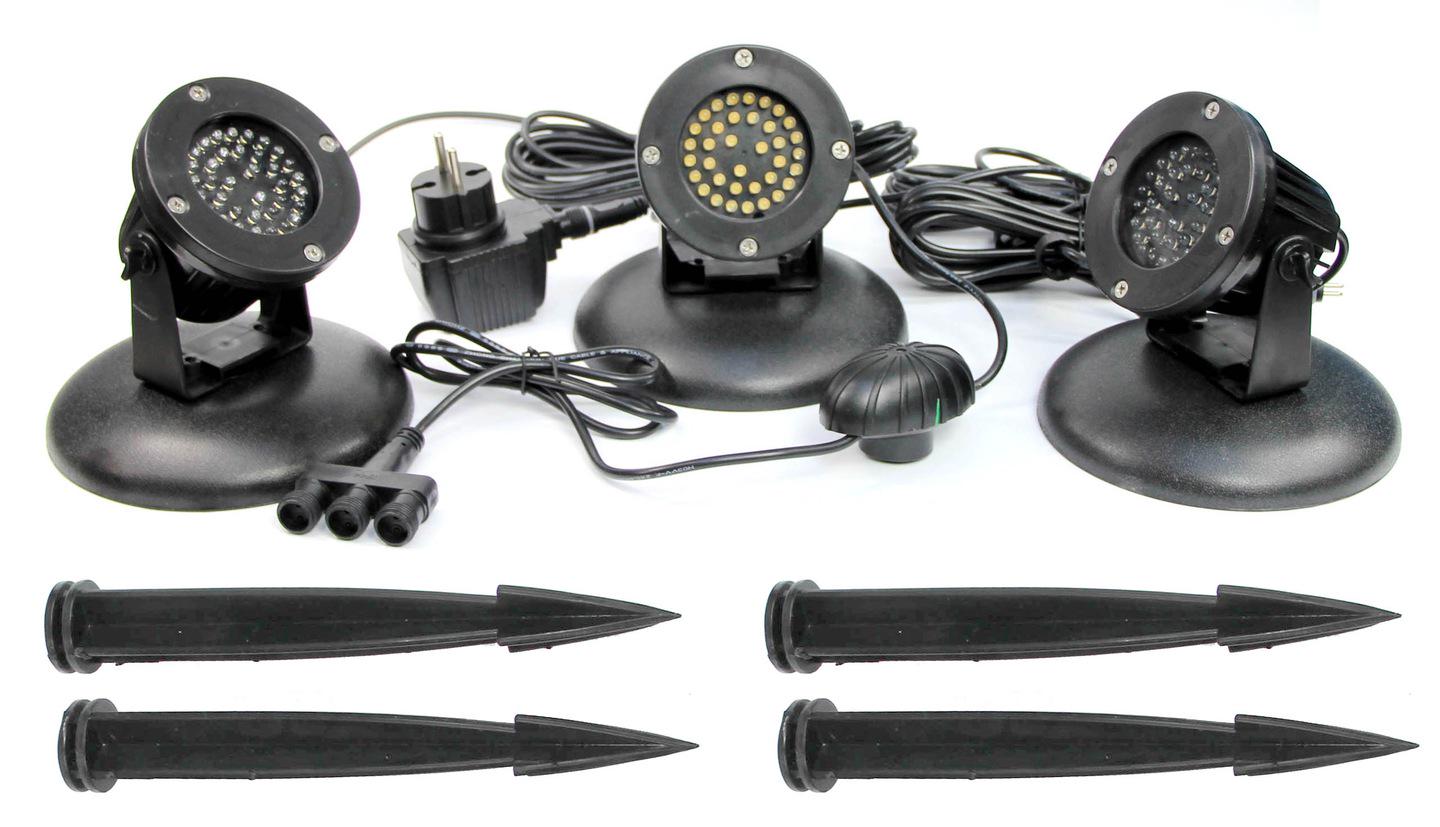 Подводное освещение для пруда Aqua Nova NPL2-LED 3х2,2 Вт (NPL2-LED3) - фото 3 Подводное освещение для пруда Aqua Nova NPL2-LED 3х2,2 Вт (NPL2-LED3) - фото 3