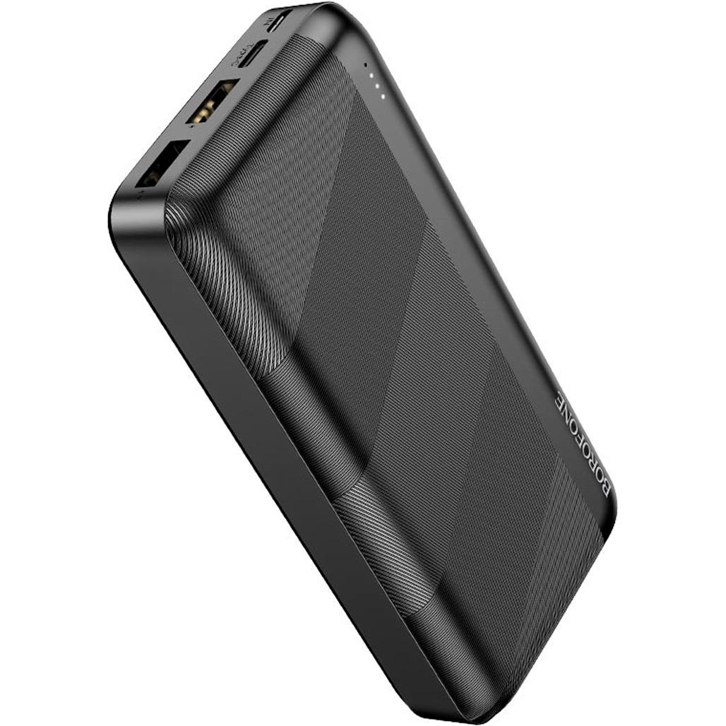 Зовнішній акумулятор Borofone BJ27A Pindar 20000 mAh 10W Black