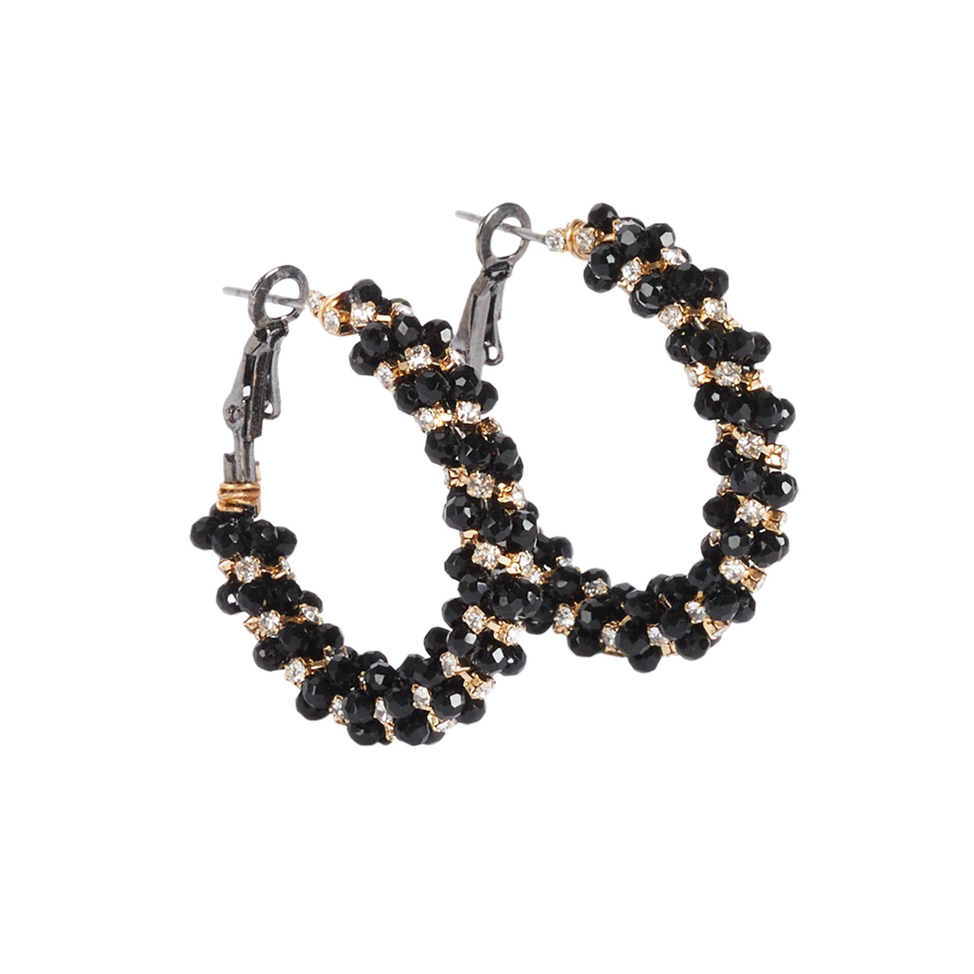 Женские серьги Parfois 191473 ONE Черный