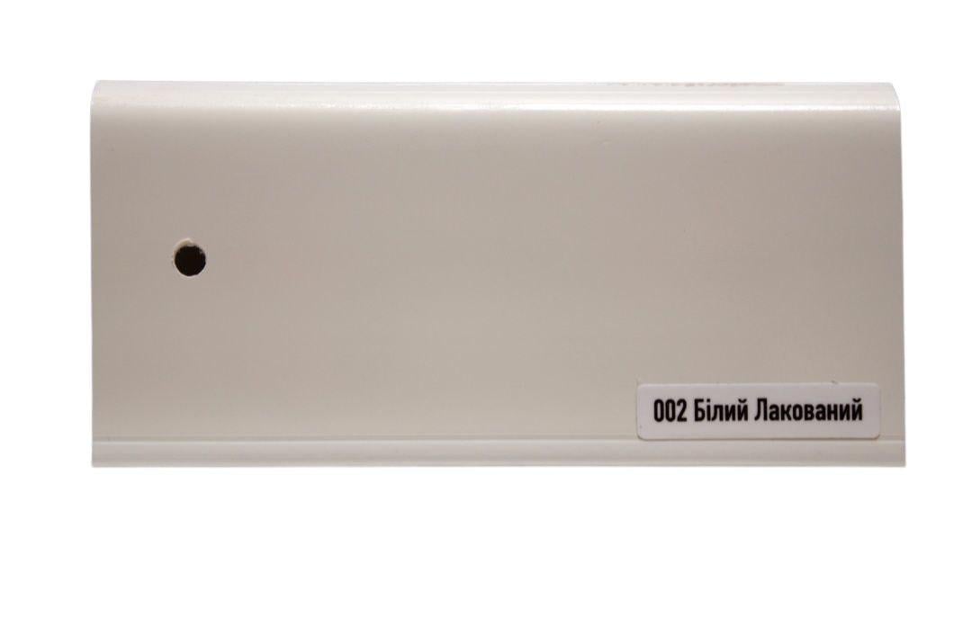 Плинтус ТерПол 2200х70х22 мм Белый глянцевый