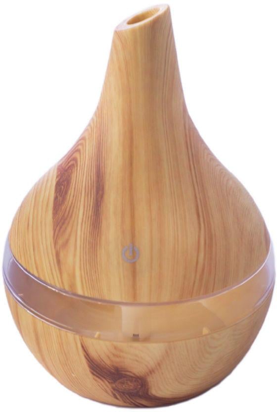 Зволожувач повітря ультразвуковий Xo Humidifier EL-066 з LED підсвічуванням 7 режимів Коричневий (62575232)