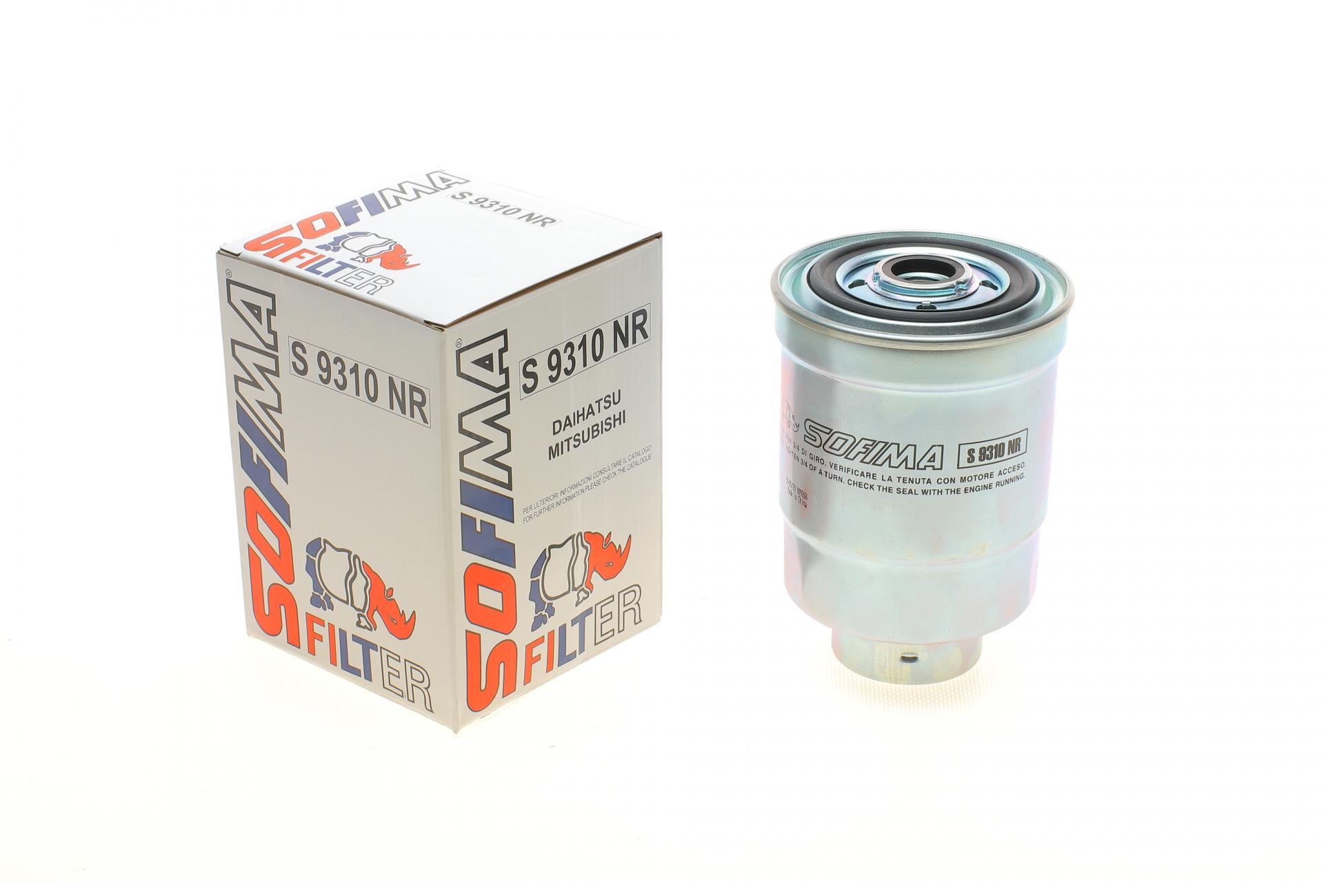 Фільтр паливний SOFIMA для Mazda 323 1,6TD/1,7D/2,0D 86-98- (S 9310 NR)