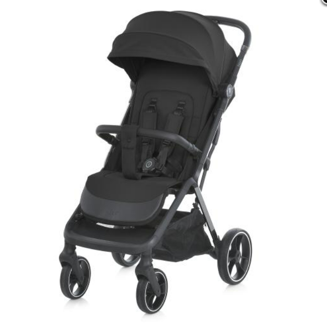 Коляска-книжка прогулочная El Camino с автоскладкой ME 1127-B BEYA Black - фото 1