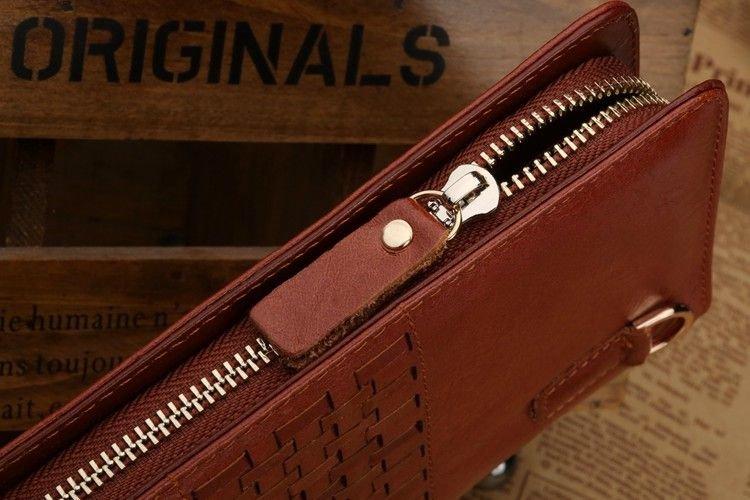 Клатч мужской 714189 Коричневый (13961022) - фото 5 Клатч мужской 714189 Коричневый (13961022) - фото 5