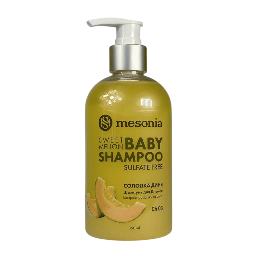 Шампунь безсульфатный для детей Mesonia Сладкая дыня 350 мл (Ch 03)