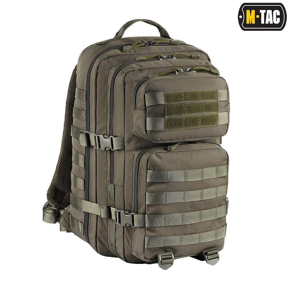 Рюкзак штурмовой М-Тас Assault 40 л 52x29x28 см Оливковый (9027) - фото 7