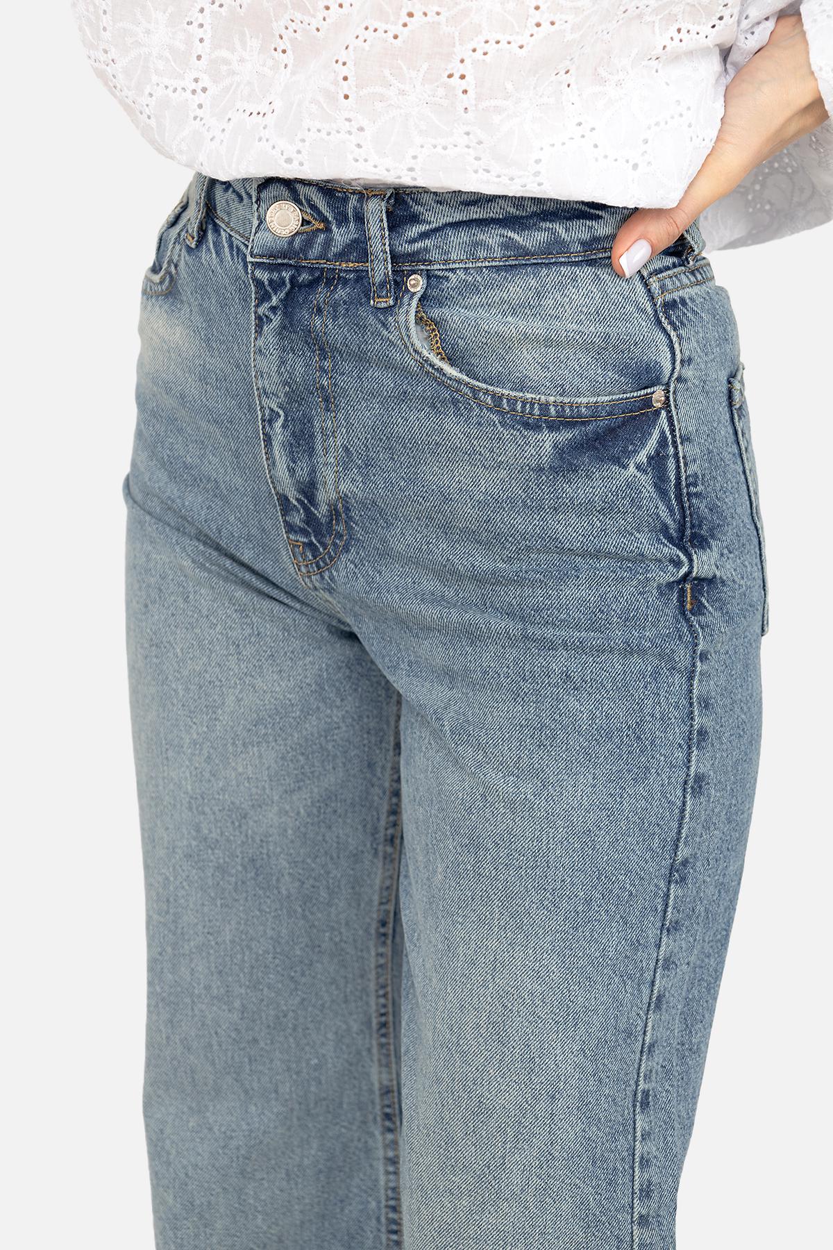 Джинсы женские Straight ЦБ-00271848 р. 44 Синий (SKT001049771) - фото 4 Джинсы женские Straight ЦБ-00271848 р. 44 Синий (SKT001049771) - фото 4