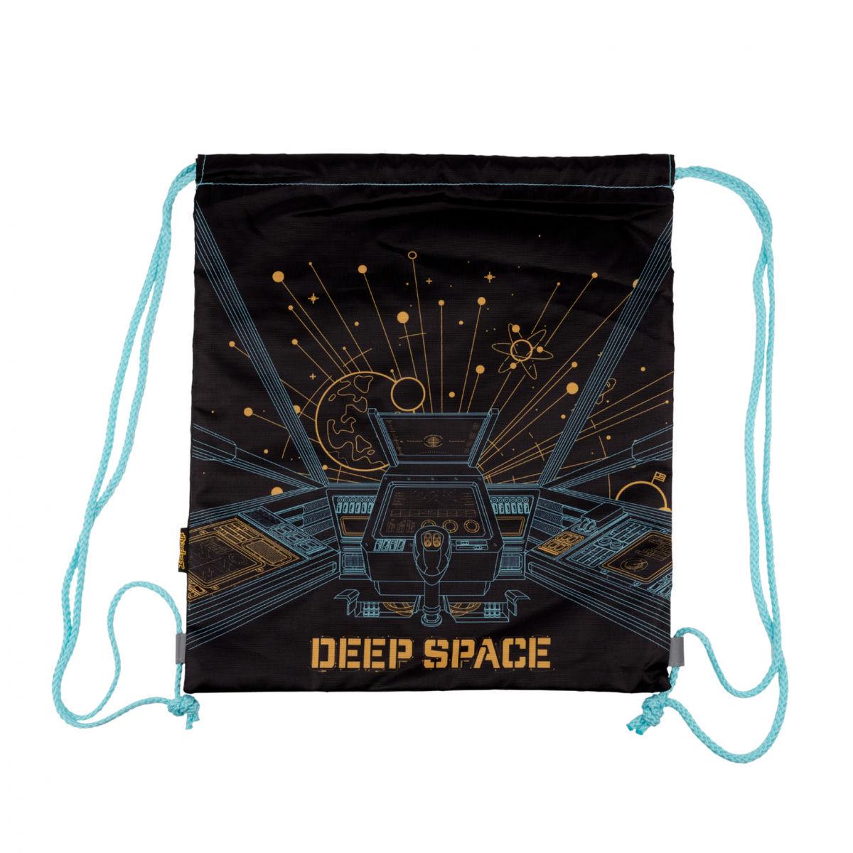 Сумка для взуття 1Вересня Deep Space 40x35 см Чорний (533491)