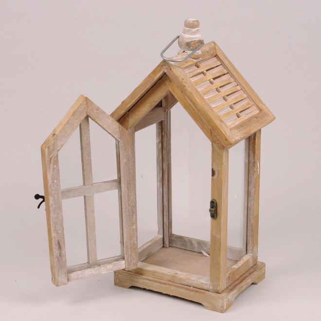 Комплект дерев'яних ліхтарів 23B0508-A/2 2 шт. (36852) - фото 2 Комплект дерев'яних ліхтарів 23B0508-A/2 2 шт. (36852) - фото 2