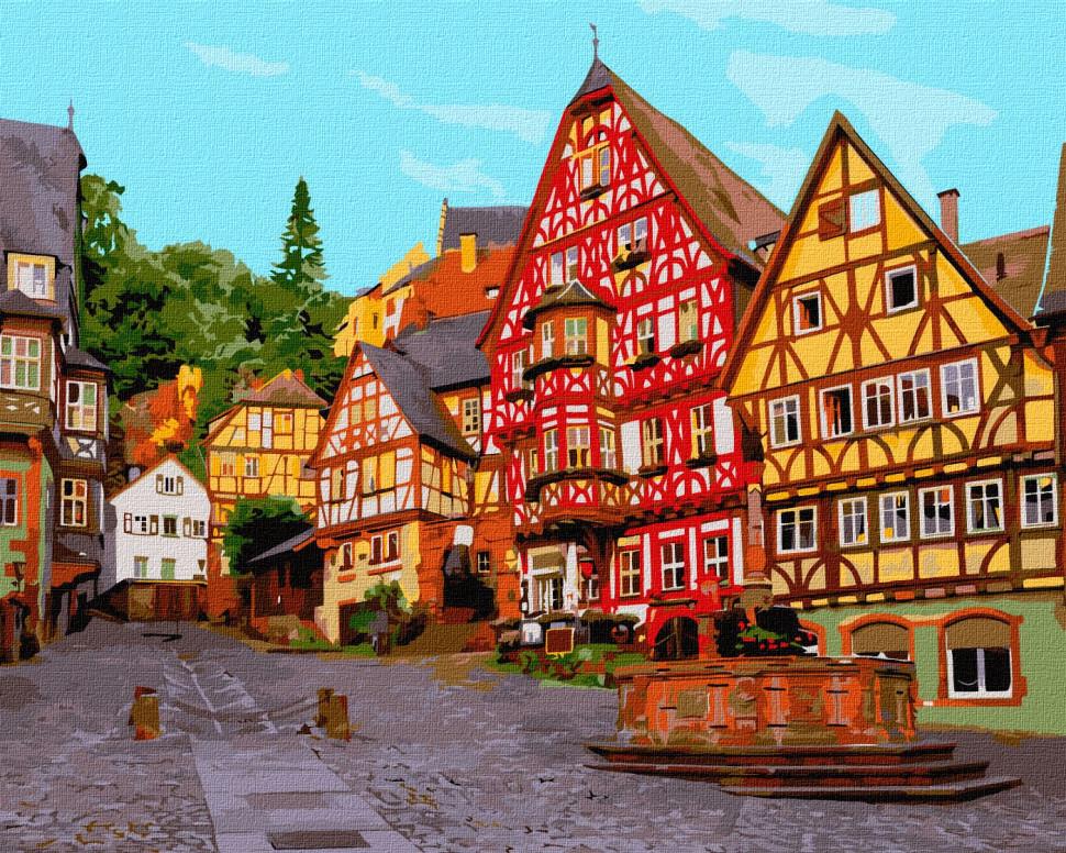 Картина по номерам Ідейка Яркая Германия 40x50 см (KHO3609)