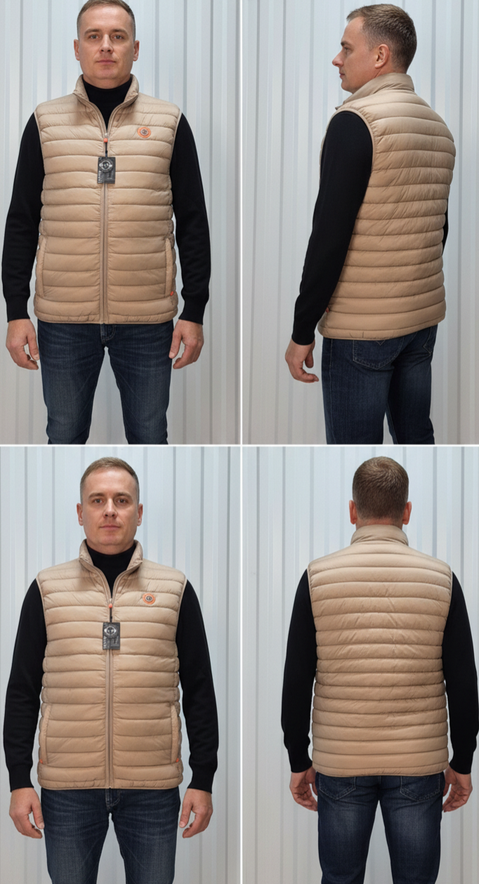 Куртка чоловіча Just Emporio S Бежевий (1617) - фото 6 Куртка чоловіча Just Emporio S Бежевий (1617) - фото 6