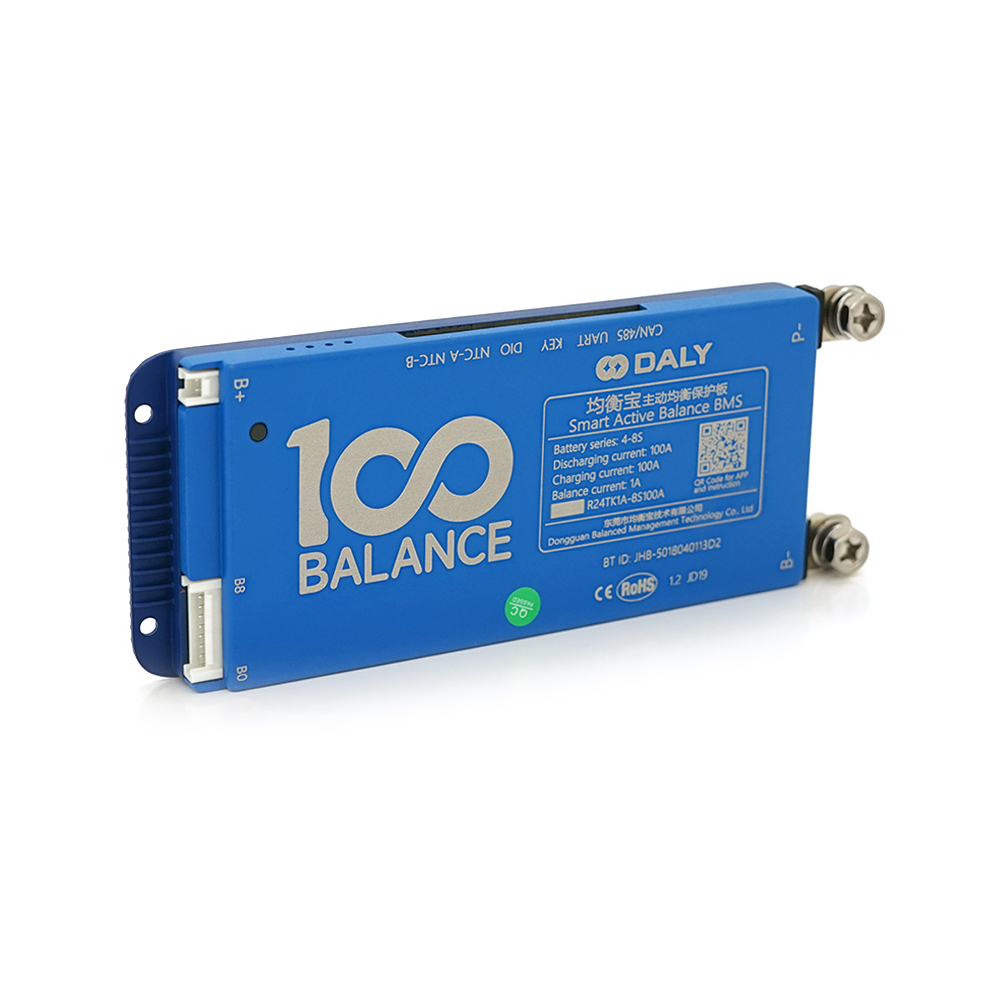 Балансир DALY Universal BMS LiFePO4 4-8S 100A с Bluetooth и CAN активный 1A (37340) - фото 1 Балансир DALY Universal BMS LiFePO4 4-8S 100A с Bluetooth и CAN активный 1A (37340) - фото 1