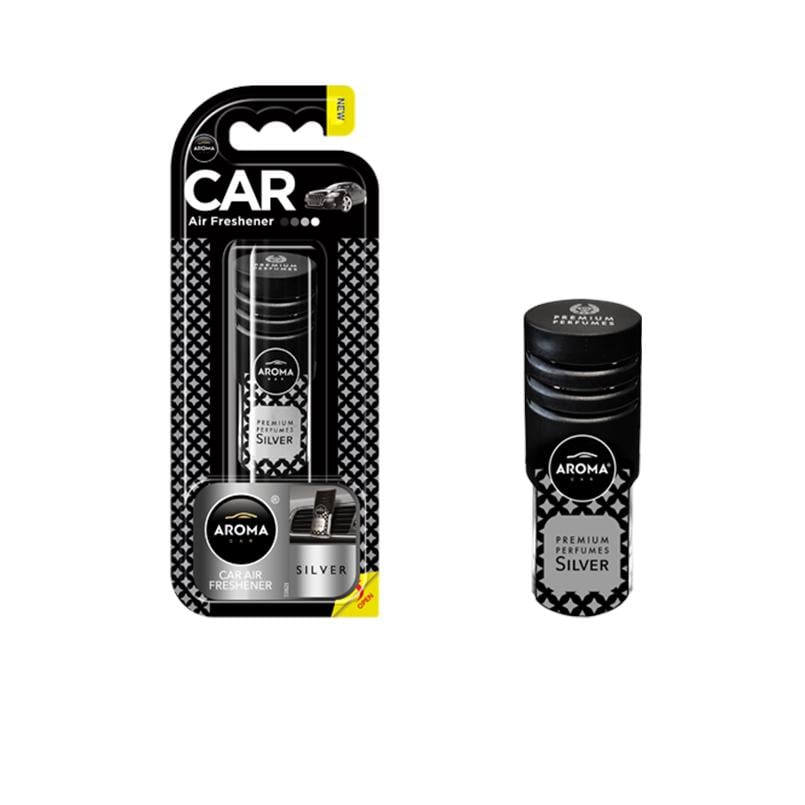 Ароматизатор Aroma Car Prestige Vent Silver (83203)