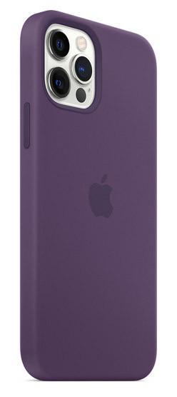 Чехол-накладка Silicone Case AA для iPhone 12 Pro Max 6.7" Фиолетовый аметист (249058) - фото 2