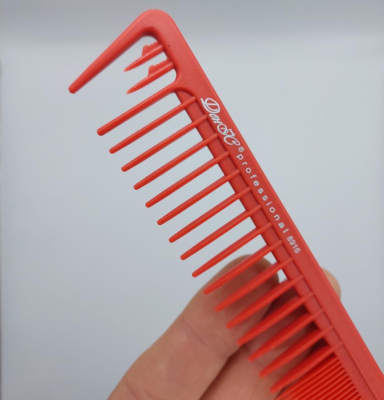 Гребінець карбон ДенІС professional 8916 Red (1453070593) - фото 3