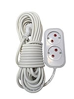 Подовжувач Lumano Modern 2 гнізда без заземлення 3 м (18263)