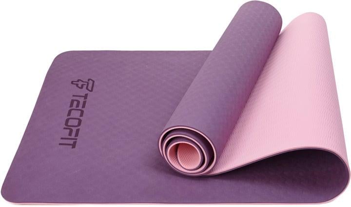 Коврик для йоги TECOFIT Dual Color Mat Фиолетово-розовый (TOP18013825/3)