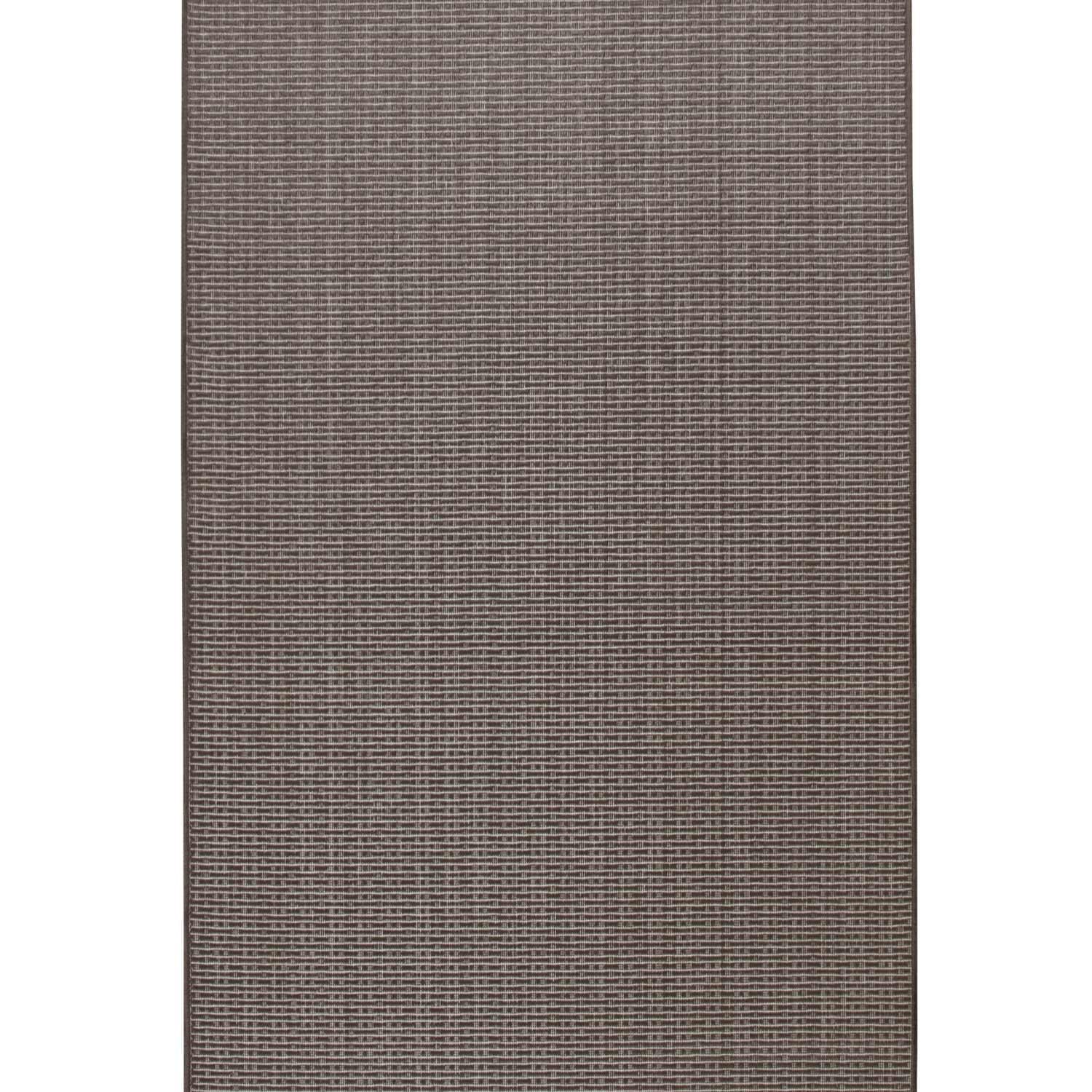 Килим безворсовий на гумовій основі DAKARIA Style Run 003/Brown 2x2 м Темно-коричневий (00-00025891)