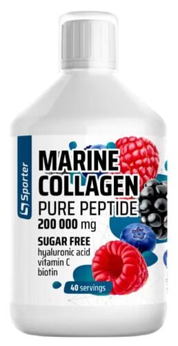 Коллаген Sporter Fish Collagen Peptide 200,000 мг 500 мл Berry (SPO-0502)
