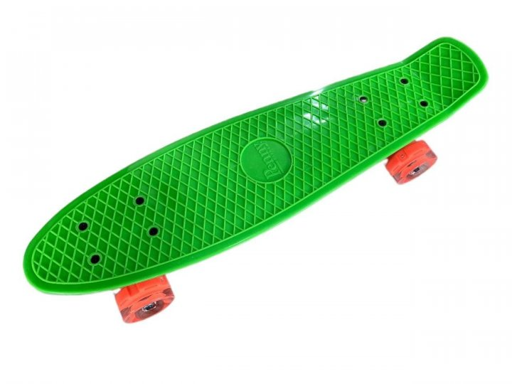 Пенниборд круизер Penny Board Green 56х15 см Зеленый (1632851761)