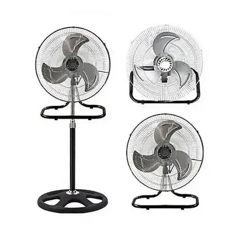 Вентилятор 3в1 підлоговий/настільний/настінний (KT1803) - фото 2 Вентилятор 3в1 підлоговий/настільний/настінний (KT1803) - фото 2